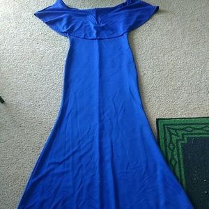 Blue party dress